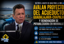 Guadalajara-Chapala aqueduct project and Miravalle water treatment plant renovation approved